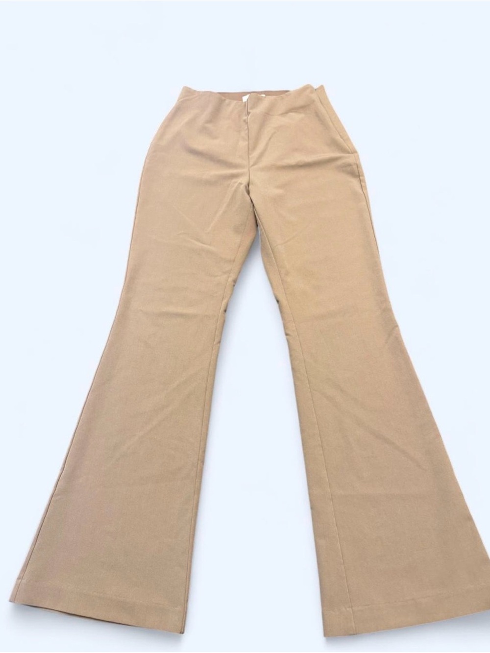 H&M Camel Flare Pants